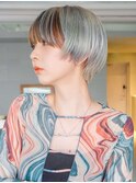 ネビージュ秋色透明感カラーオリーブカラー_49422