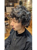 オリバ ヘアー(OLIBA HAIR) ウルフなしっかりパーマ。