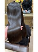 【同日施術】超高濃度水素で髪質改善ストレート＋カラーカット♪