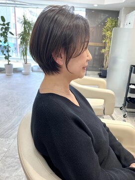 ヴィーヴォ 深江橋店(VIVO) 【VIVO】丸みショートボブ ショートカット30代40代50代 深江橋