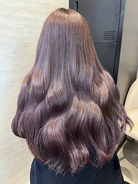 エルバイラビス 大宮(elu by lovis) 《高橋亜美》ピンクブラウン/ピンクカラー/ダブルカラー/大宮