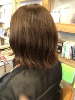 テントヘアー(tent hair) おもめボブ