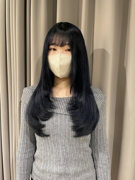 ビーヘアサロン(Beee hair salon) ブルーカラー