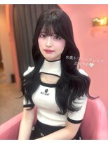 ボタン シブヤ(VOTAN SHIBUYA)&nbsp;ラベンダー/グレージュ/韓国ヘア/渋谷/レイヤー/顔まわり