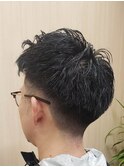 フェード風刈り上げヘア