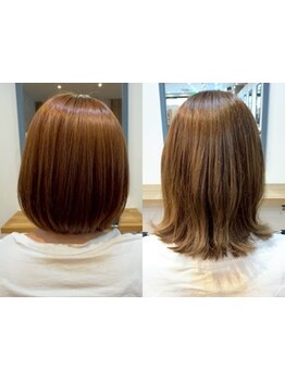 白髪染めもお得に*大人女性の上品style*[我孫子/ショートカット/ボブ/髪質改善/MEN'S/学割U24]