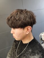 ニアウ 伊勢崎連取店(Niau) 刈り上げショートマッシュシャドウパーマ
