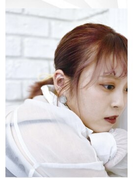 ロープヘアアレンジ