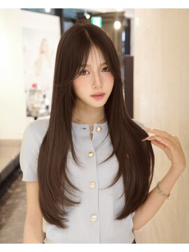 ジュノヘアージャパン 表参道(JUNO HAIR JAPAN) 黒髪/クラゲヘアー/オリーブグレー/小顔/ココアベージュ/渋谷