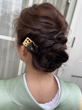 和装ヘアセット+着付