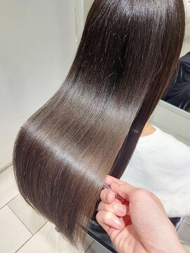 髪質改善トリートメント*美髪ミディアムロングヘア*30代40代50代