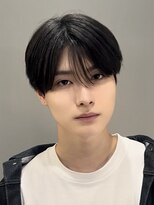 スキル ミナム 表参道(SKILL MiNam)&nbsp;メンズシースルーマッシュダウンパーマ韓国ヘア