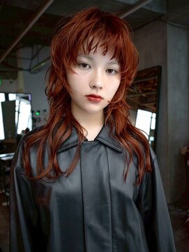 ギークス(GEEKS) 【GEEKS渋谷】ハッシュカット/ウルフ/顔周りレイヤー/ハイトーン