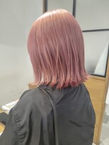 ベール(BALE)&nbsp;外ハネ×シアーピンク【尾野恭平】