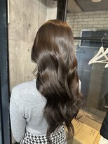 ラフ(LAFF)&nbsp;ブラウン/エクステ/馴染ませカット