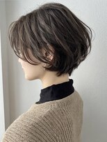 トコラソ セカンド 松戸(tocolaso second)&nbsp;ココアベージュ/黒髪/小顔/ショートボブ/レイヤー/松戸