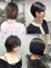 【池田/style】骨格に溶け込むショート。髪質改善による艶と旬のカラーで、都会的な大人の抜け感を。
