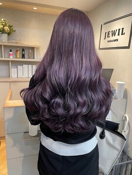 ジュイル シブヤ(JEWIL SHIBUYA) JEWIIL渋谷 ブリーチなしラベンダーカラー