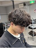 シャドウパーマ/波巻きシャドウ/スパイラルシャドウ/秦野