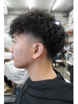 チルチェア ノースエリア 高円寺店(CHILL CHAIR north area.)&nbsp;フェード×ツイストスタイル<高円寺/バーバー>