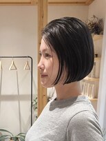ヒト(hito) hito/大人似合わせミニボブ 一人一人の骨格に合わせて