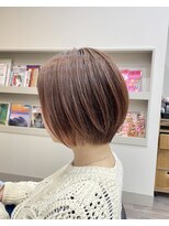ワイスラッシュジングウ(Y / JINGU)&nbsp;イルミナ/ショート/ショートボブ/ブラウンカラー/軽め