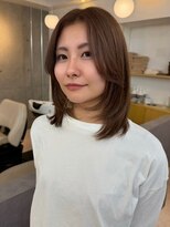 ニュウニュウムーン(NIUNIU moon)&nbsp;ダブルイルミナカラーでつくるモカベージュ♪