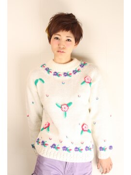 ジュエ (jouer) 大人可愛い/マッシュショート/小顔ショート/レイヤーショート