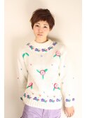大人可愛い/マッシュショート/小顔ショート/レイヤーショート
