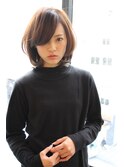 大人可愛い・ひし形ミディアムスタイル【外苑前・青山・表参道】