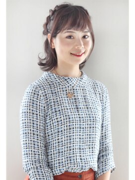 モッズ ヘア 新宿サウス店(mod's hair) バレッタ×ハーフアップアレンジ