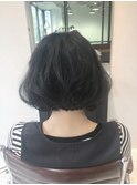 ///   SAPE   ///    ワンカラーブルーアッシュ