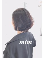 アトリエ ミム 二子玉川店(atelier mim) ショート×グレイカラー×髪質改善<二子玉川店> 
