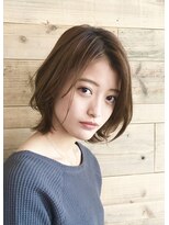 リブ(Lib)&nbsp;【Lib】ひし形シルエット×グレージュ