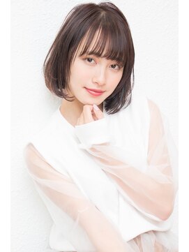 モニカ 西宮北口(Monica) 【西宮初♪ボブ専門店】ナチュラルストレート/ 寒色系カラー