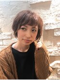 大人かわいい小顔ショート