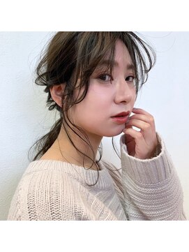 カールム(carlm) 【ｃａｒｌｍ☆上川美幸】セミロング×編みおろし