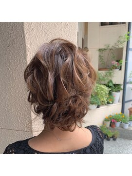 セットサロン ラビッシュポー(Setsalon RabichePow) 【ラビッシュポー】下めのアップ【フランベアー】