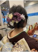 和風シニヨン