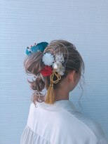 アパートメントヘアー&nbsp;成人式☆ポニーテールアレンジ♪