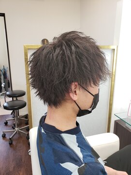 アムズヘアーファム ゆるめツイストパーマ