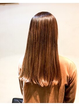 ツムグ(tsumugu) 【tsumugu寺田町】guest snap☆上品さ×艶感カラー×ストレート