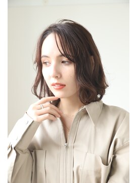 エクリ(equri×SHISEIDO) ピンクブラウン×ナチュラルウェーブ