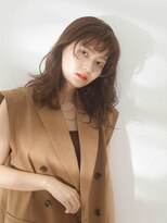 テトテ 天王寺店(tetote)&nbsp;【tetote天王寺】大人かわいいゆるくしゃミディ マロンベージュ