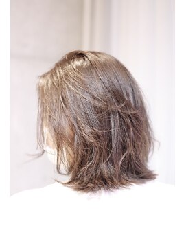 アドミラル ベー ヘアーデザイン(Admiral b Hair design) ミディアムグレージュ心斎橋 /メンズ/南堀江 /新町/髪質改善