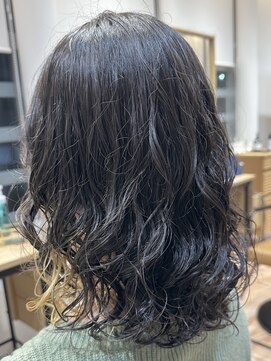 アピッシュ(apish 並木通り) しっかり大きく取れない！デジタルパーマ♪