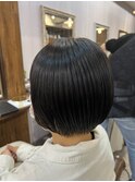 縮毛矯正×ボブ