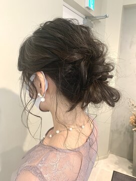 スリー(THREE) パーティーセット/ヘアアレンジ/ヘアセット（２）【札幌】