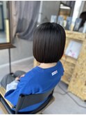 髪質改善ボブ