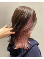 ニコ(NICO)&nbsp;ペールピンクインナーカラー